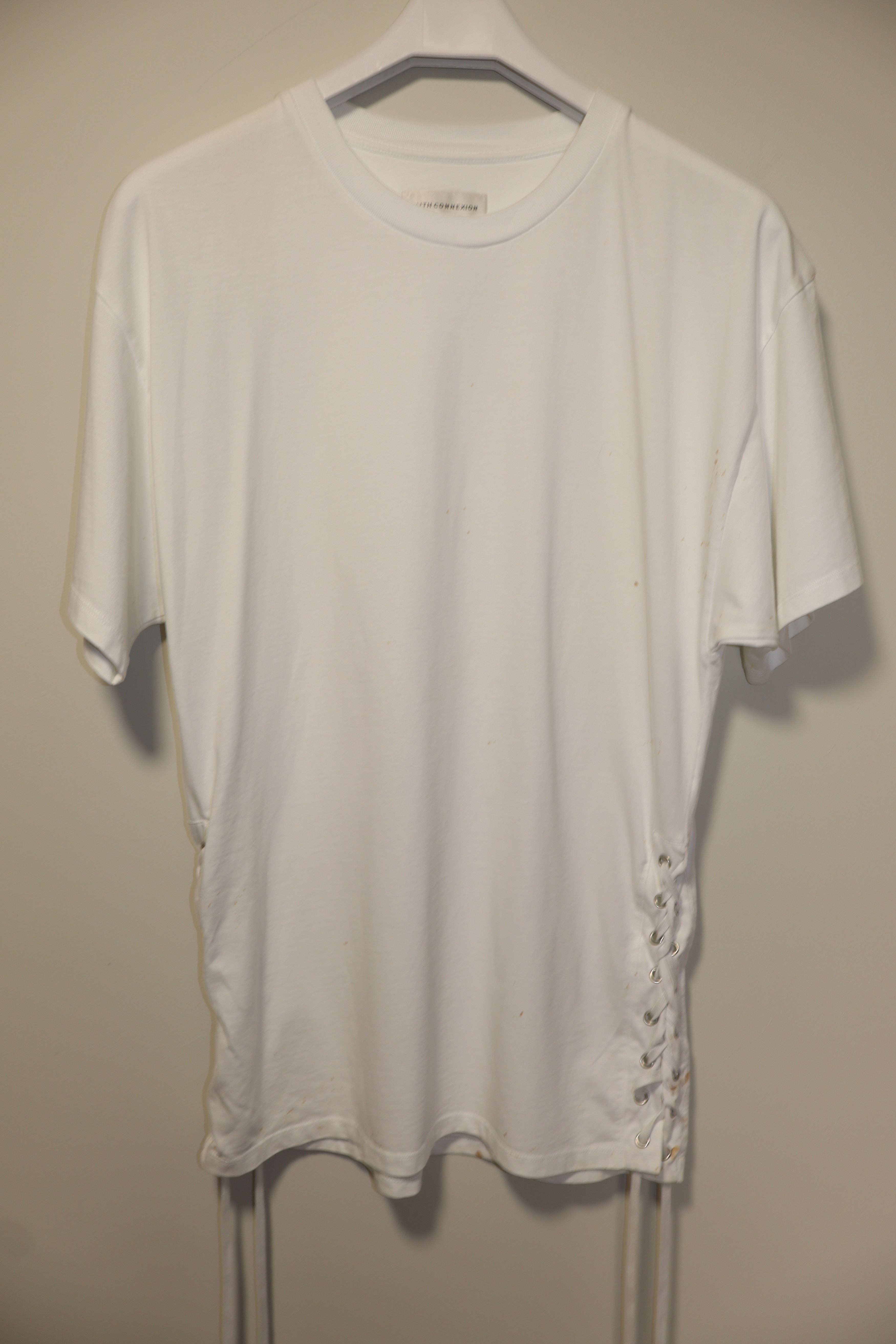 Faith Connexion Oversized distressed laces t-shirt Size US S / EU 44-46 / 1 - 1 Thumbnail