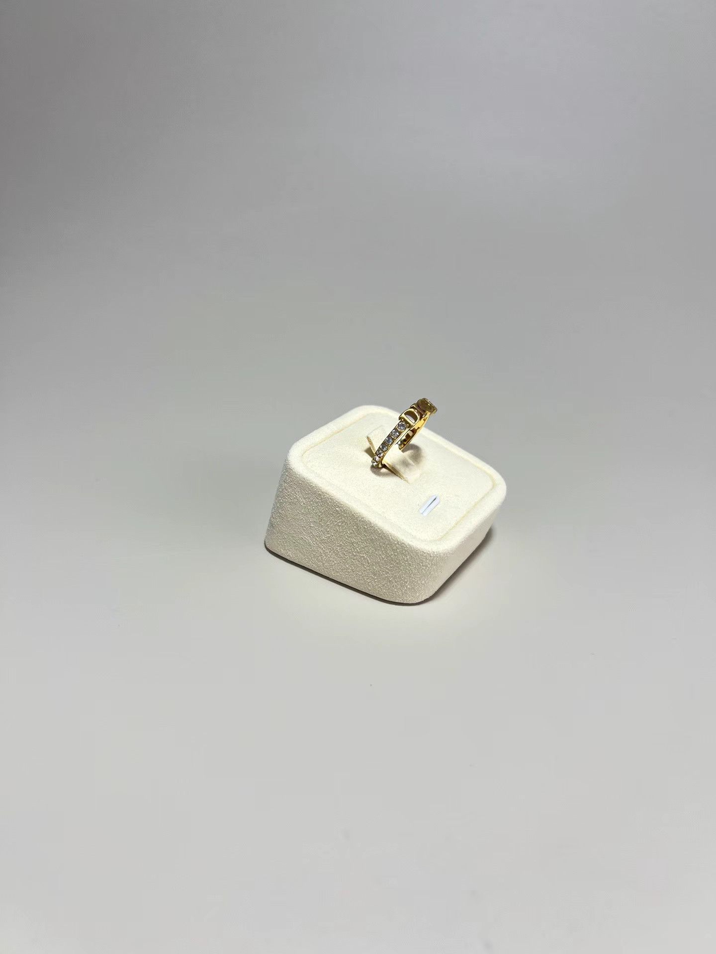 Dior DIOR Crystal Ring Size ONE SIZE - 2 Thumbnail