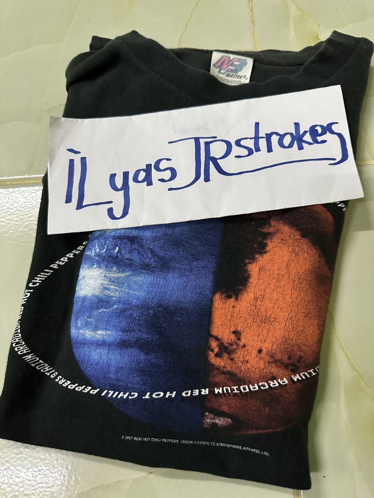 Band Tees × Vintage Vintage 2007 RHCP Atmosphere Japan Tour Tee Small Size US S / EU 44-46 / 1 - 13 Thumbnail