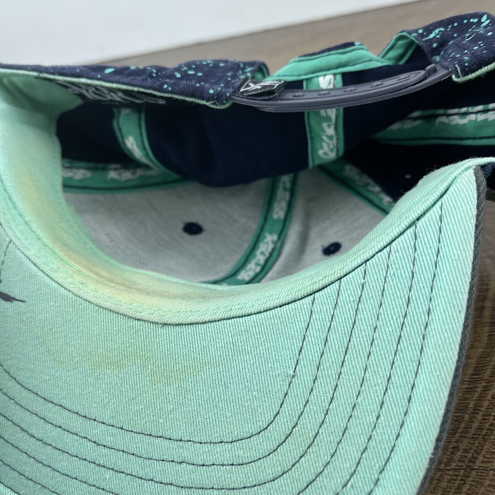 Other Los Angeles Reckless Hat LA Snapback Hat Blue Adjustable Hat Size ONE SIZE - 16 Thumbnail