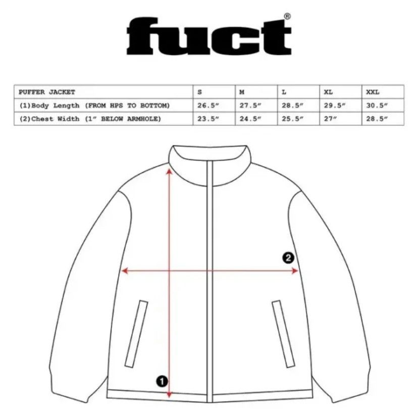 FUCT Fuct 3M Puffer Jacket - Blue XL Size US XL / EU 56 / 4 - 5 Thumbnail