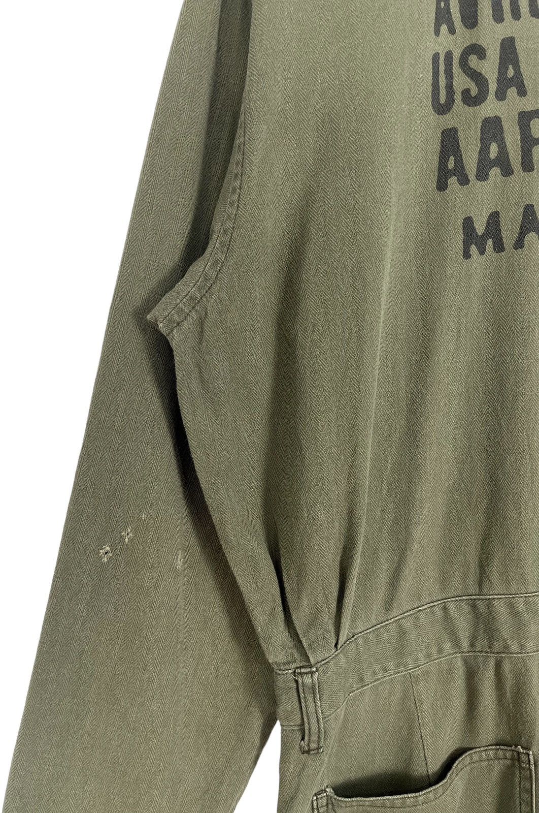 Avirex Very Rare 90s Vintage Avirex Herringbone Flight Coverall Size US 34 / EU 50 - 9 Thumbnail