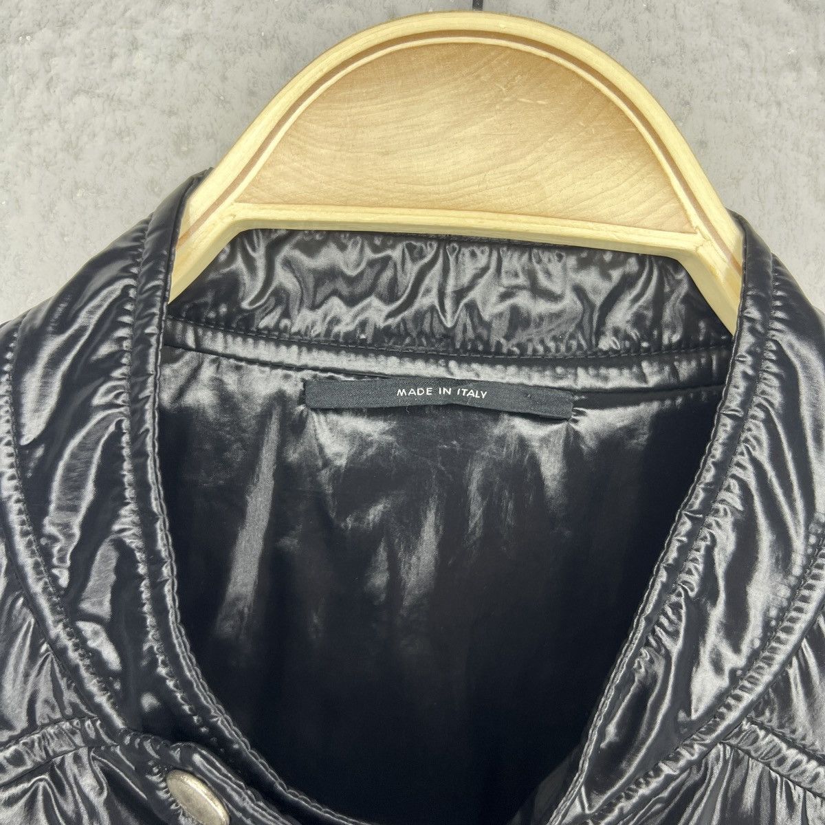 Gucci Gucci by Tom Ford Gilet Vest Jacket Black Shiny Nylon Logo Size US M / EU 48-50 / 2 - 3 Thumbnail