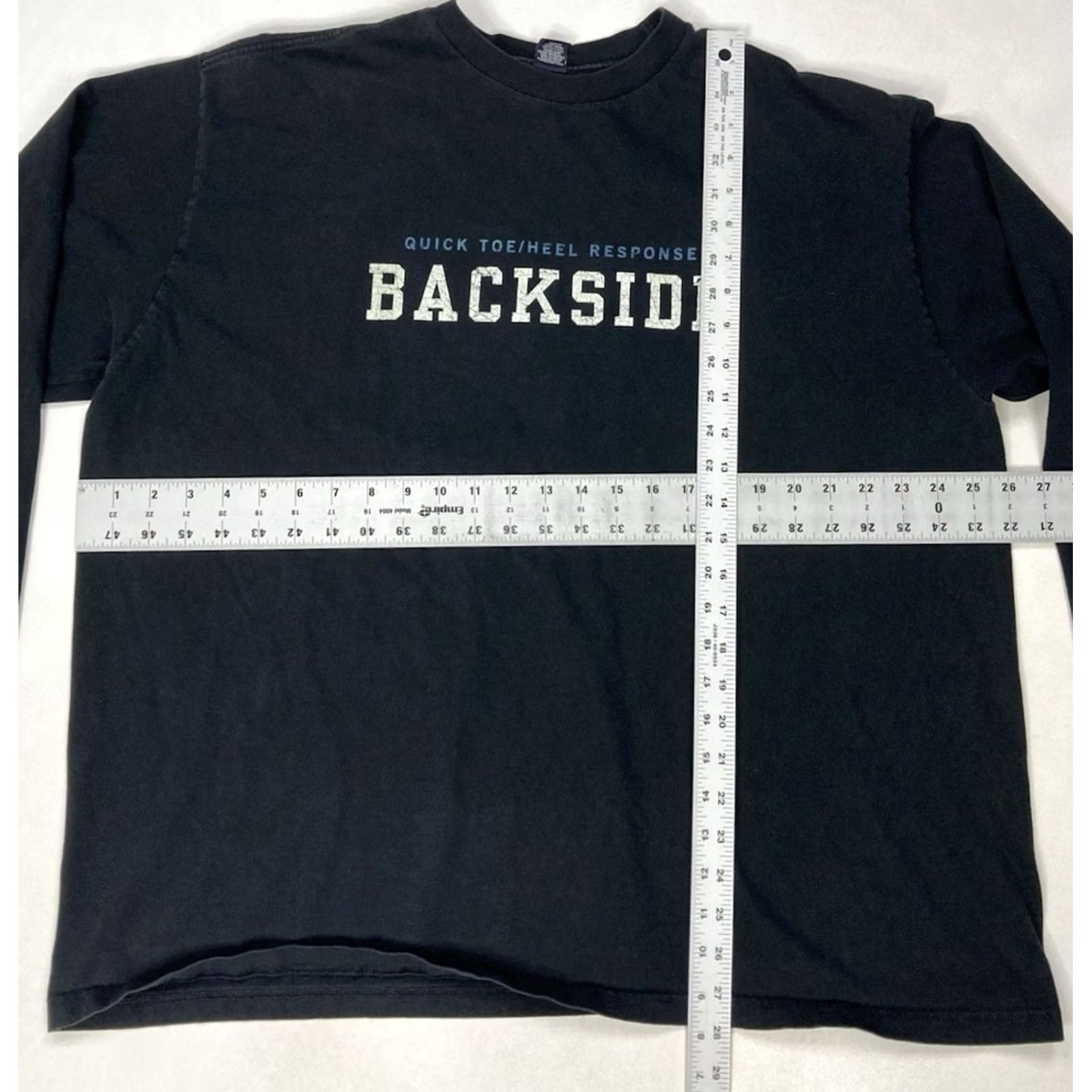 Gap VINTAGE Gap T-Shirt Men XL Black 90s USA Graphic Print Crew Neck Long Sleeve Logo Shirt Size US XL / EU 56 / 4 - 6 Thumbnail