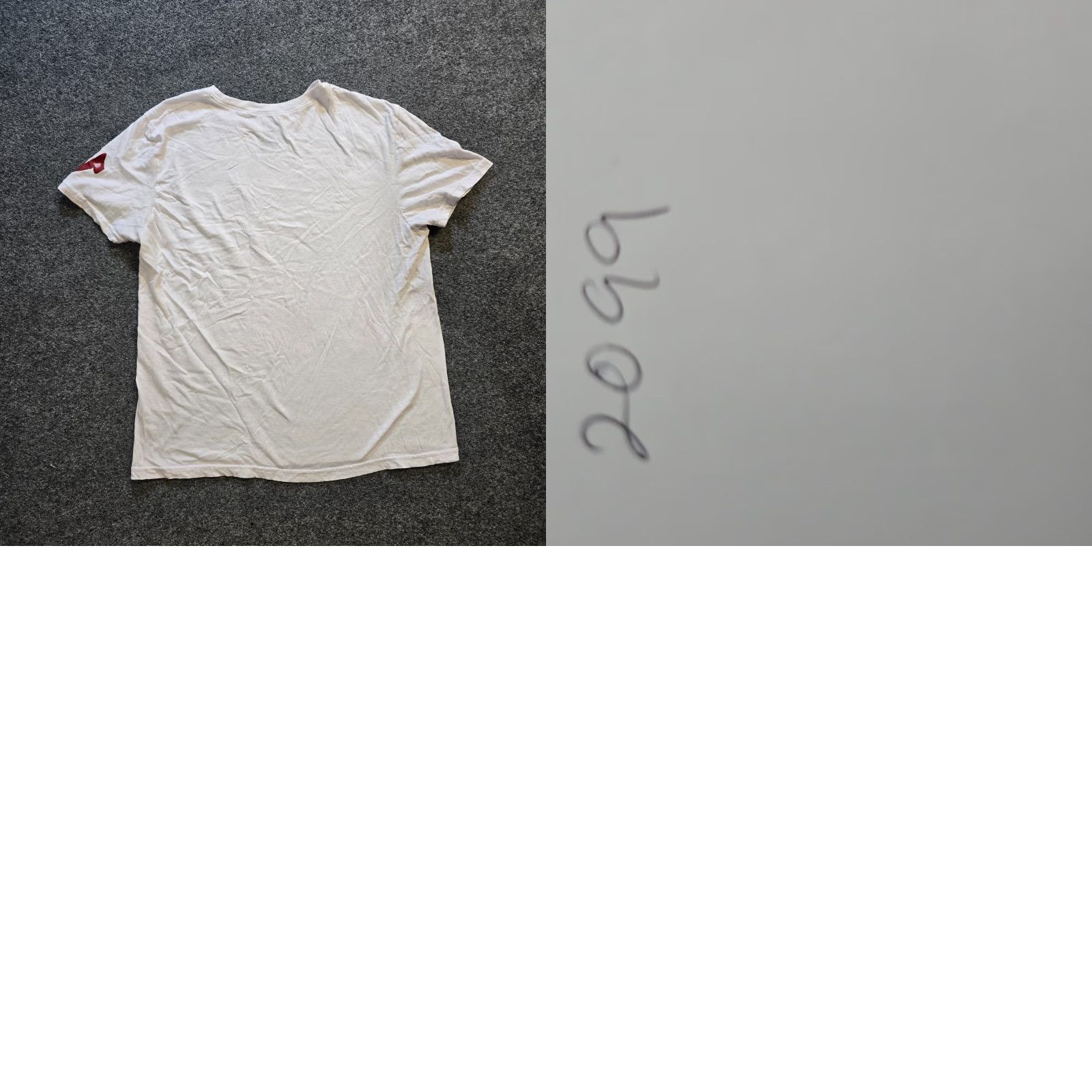 True Religion VINTAGE True Religion Shirt Mens Size L White Red Logo Short Sleeve Crew Neck Casual Size US L / EU 52-54 / 3 - 8 Thumbnail