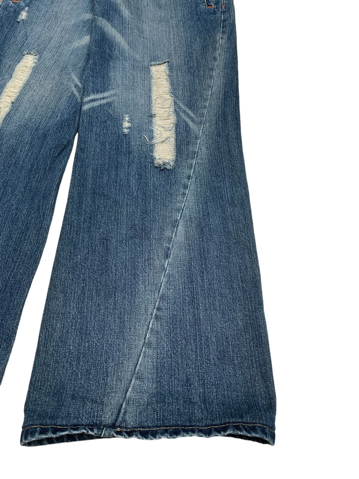 True Religion Rare Design Vintage Brand True Religion Baggy Jeans 1990s Size US 34 / EU 50 - 8 Thumbnail