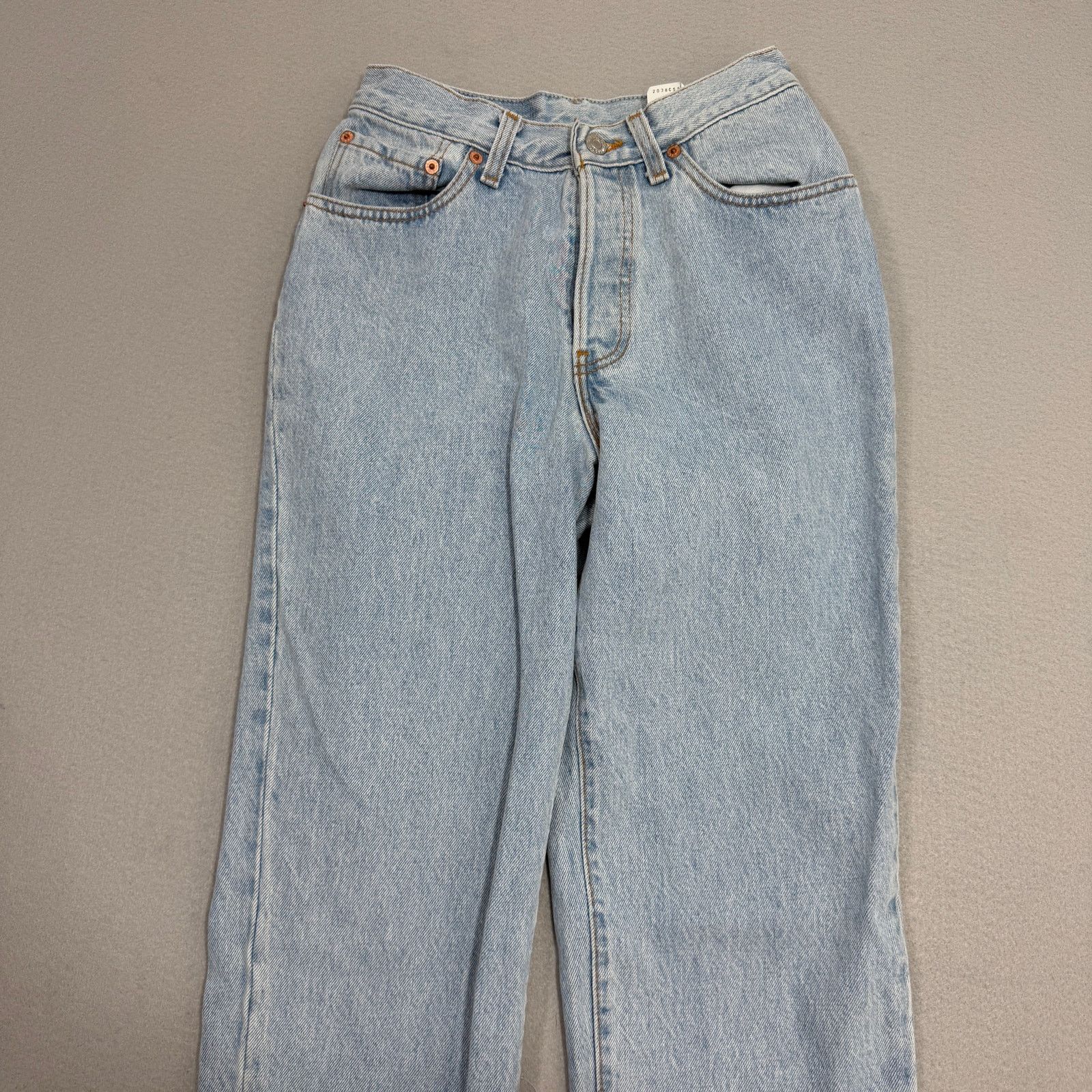 Levi's Vintage Levis 501xx Jeans Womens 7L (26x33) Blue USA Made Size 26" / US 2 / IT 38 - 2 Thumbnail