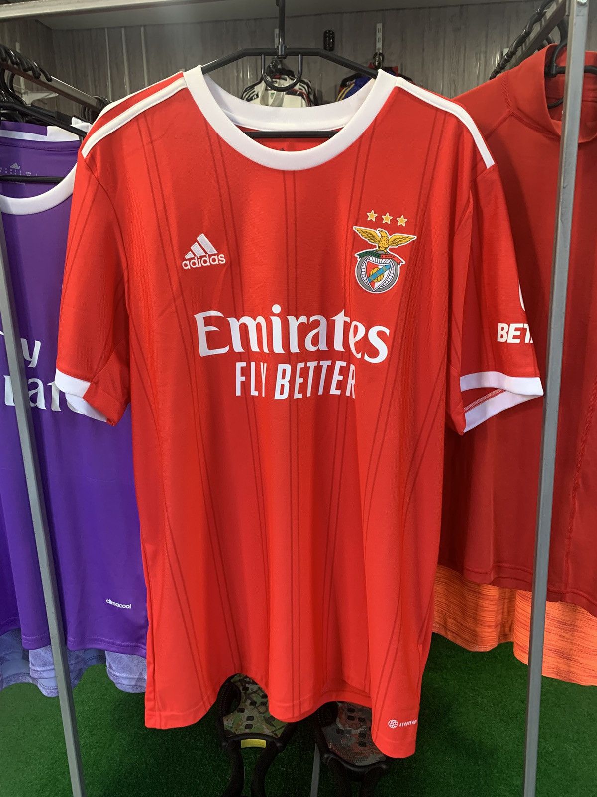 Adidas BENFICA 2019/2020 HOME SOCCER JERSEY ADIDAS Sagres Pabelo 10 Size US XL / EU 56 / 4 - 1 Thumbnail