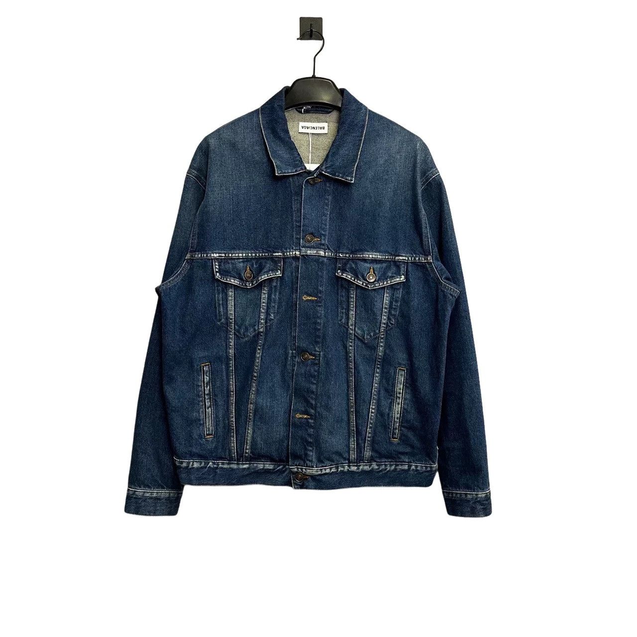 Balenciaga Balenciaga You Are The World Denim Jacket Size 36 Size XS / US 0-2 / IT 36-38 - 1 Thumbnail