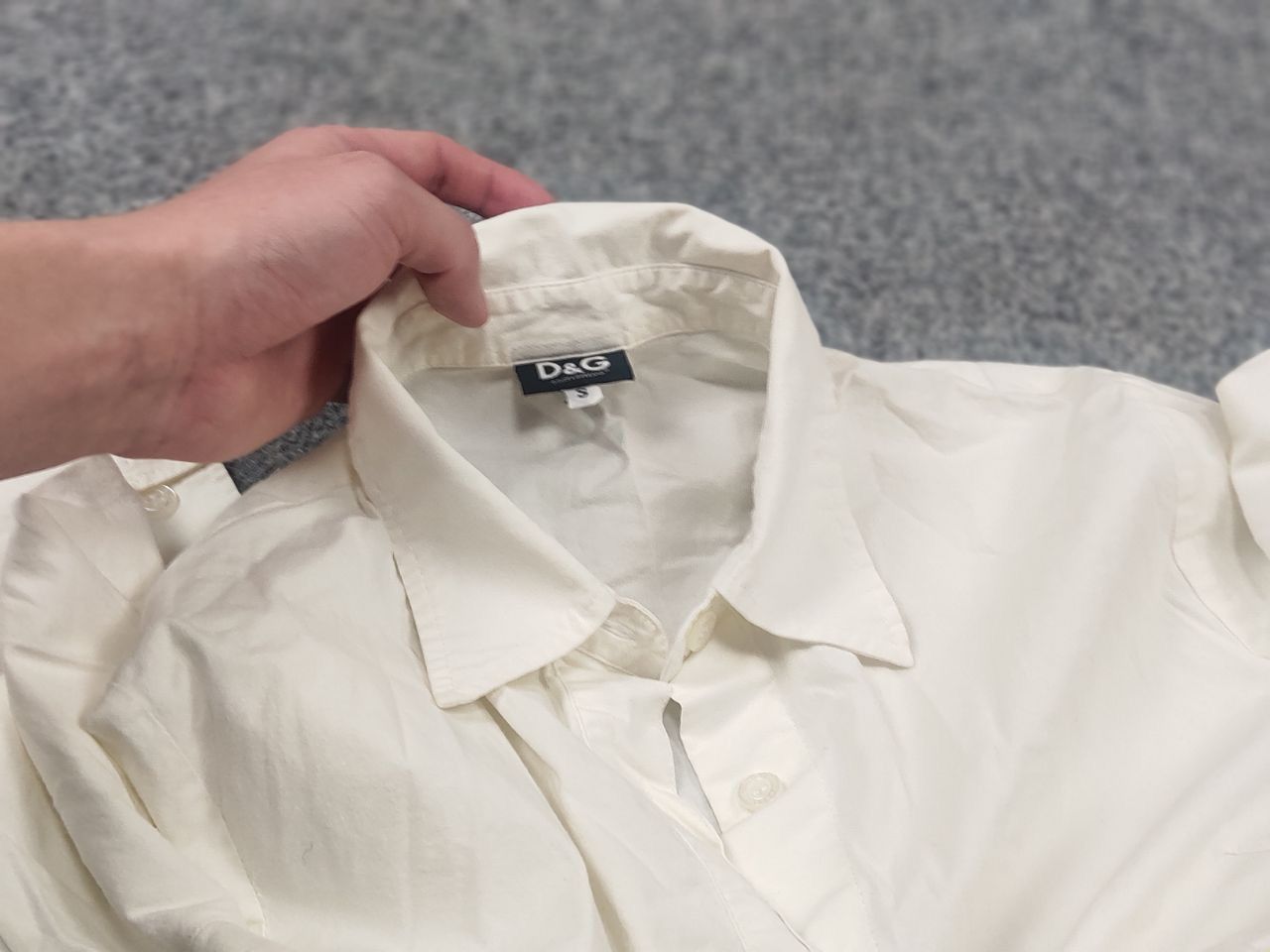 Dolce & Gabbana Vintage 90's Dolce & Gabbana elastic Long sleeve shirt Size S / US 4 / IT 40 - 10 Thumbnail