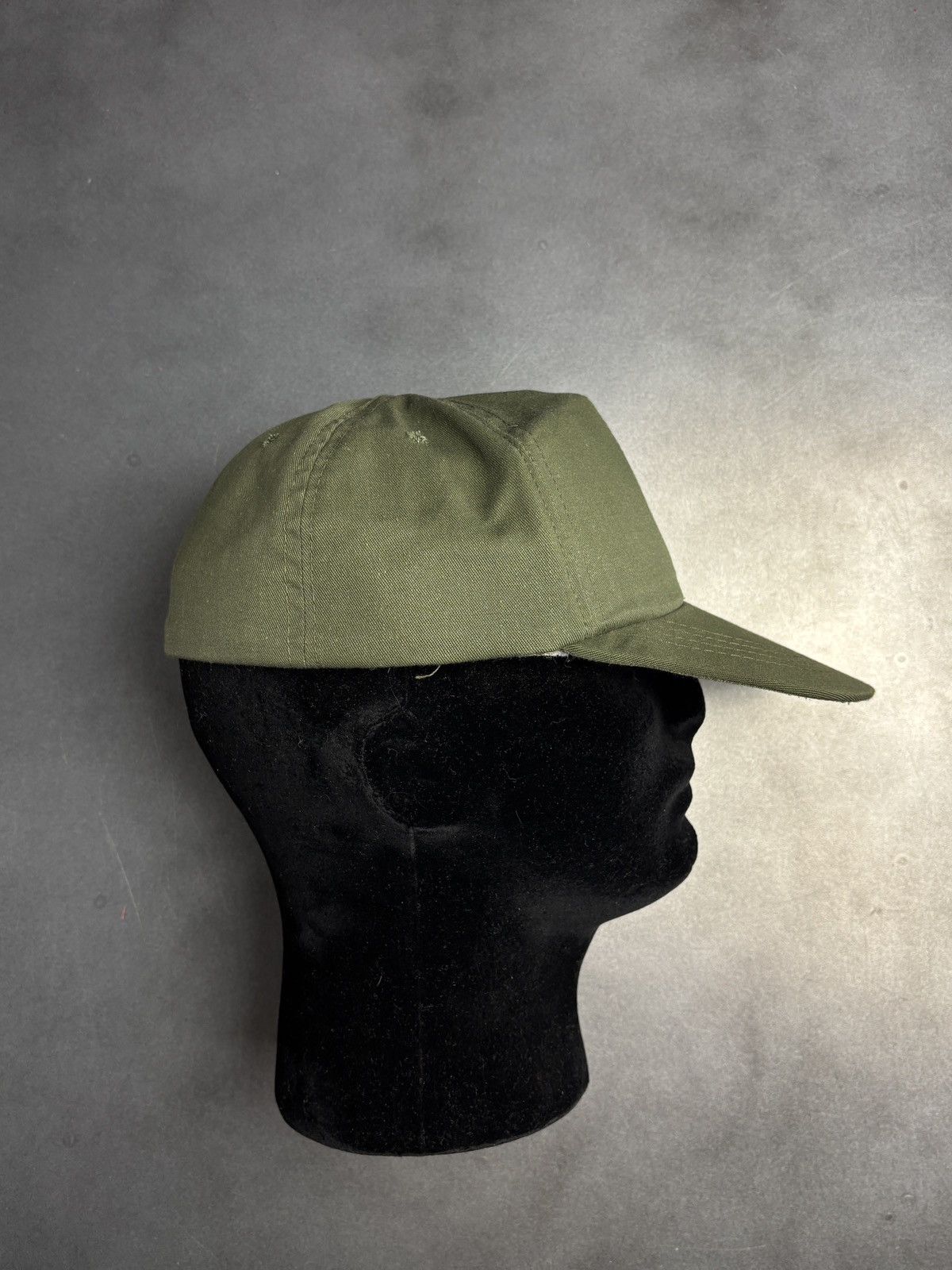 Vintage 1970s Vintage Army Hat Hot Weather Field Cap OG-107 Vietnam Size ONE SIZE - 1 Thumbnail