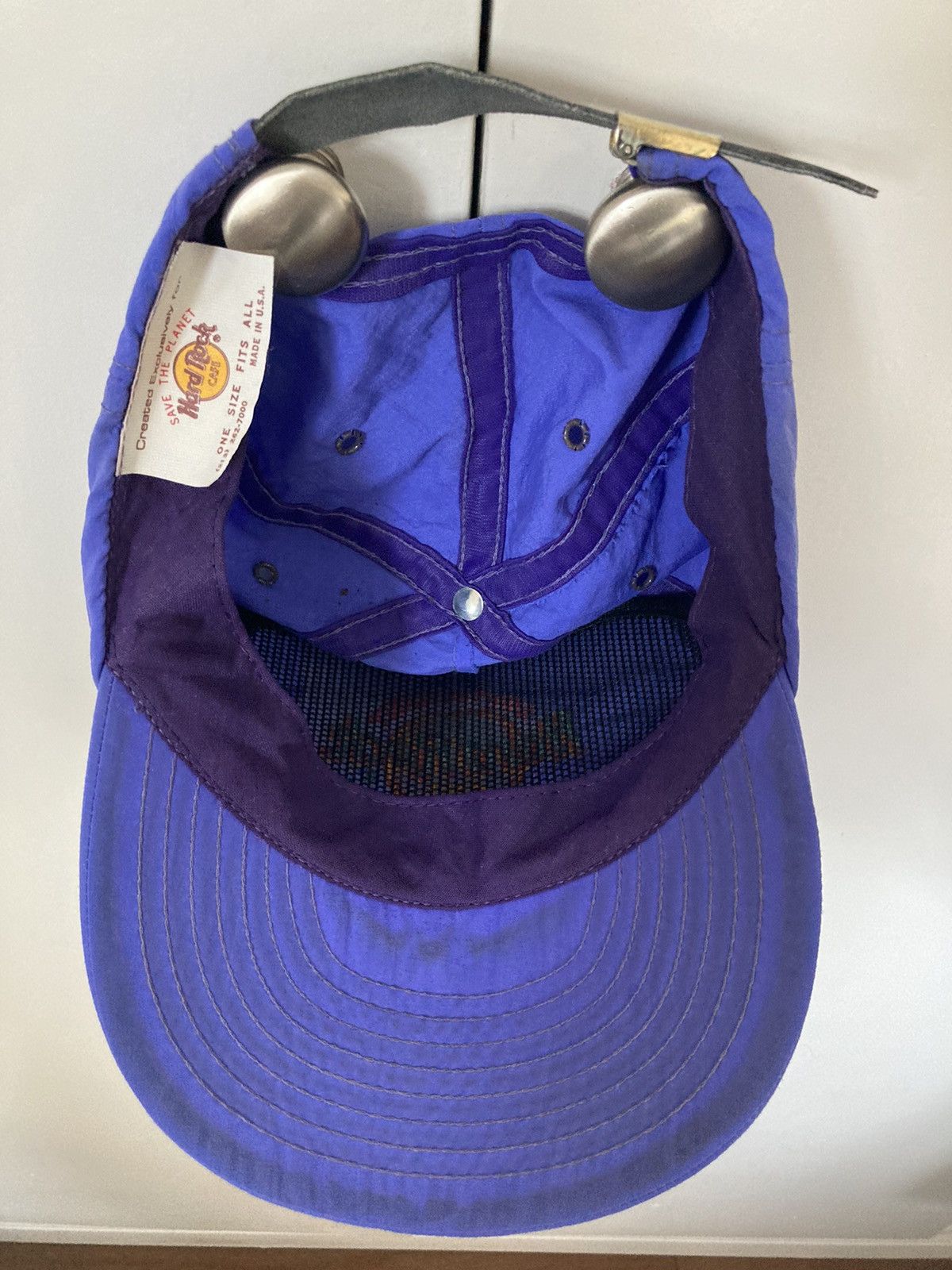Hard Rock Cafe × Vintage HARD ROCK CAFE LAS VEGAS HAT CAP SAVE THE PLANET VINTAGE 90S Size ONE SIZE - 10 Thumbnail