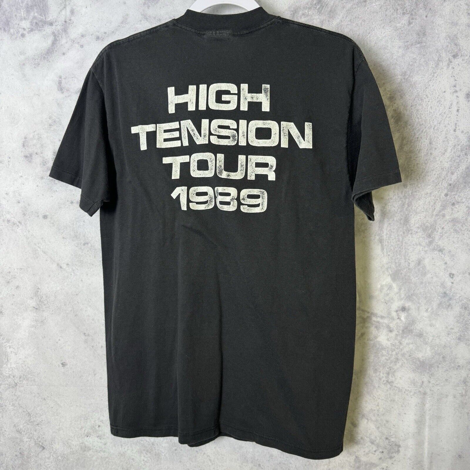Band Tees Vintage Steve Morse 1989 Tour T Shirt Mens Large Black Band Size US L / EU 52-54 / 3 - 2 Thumbnail