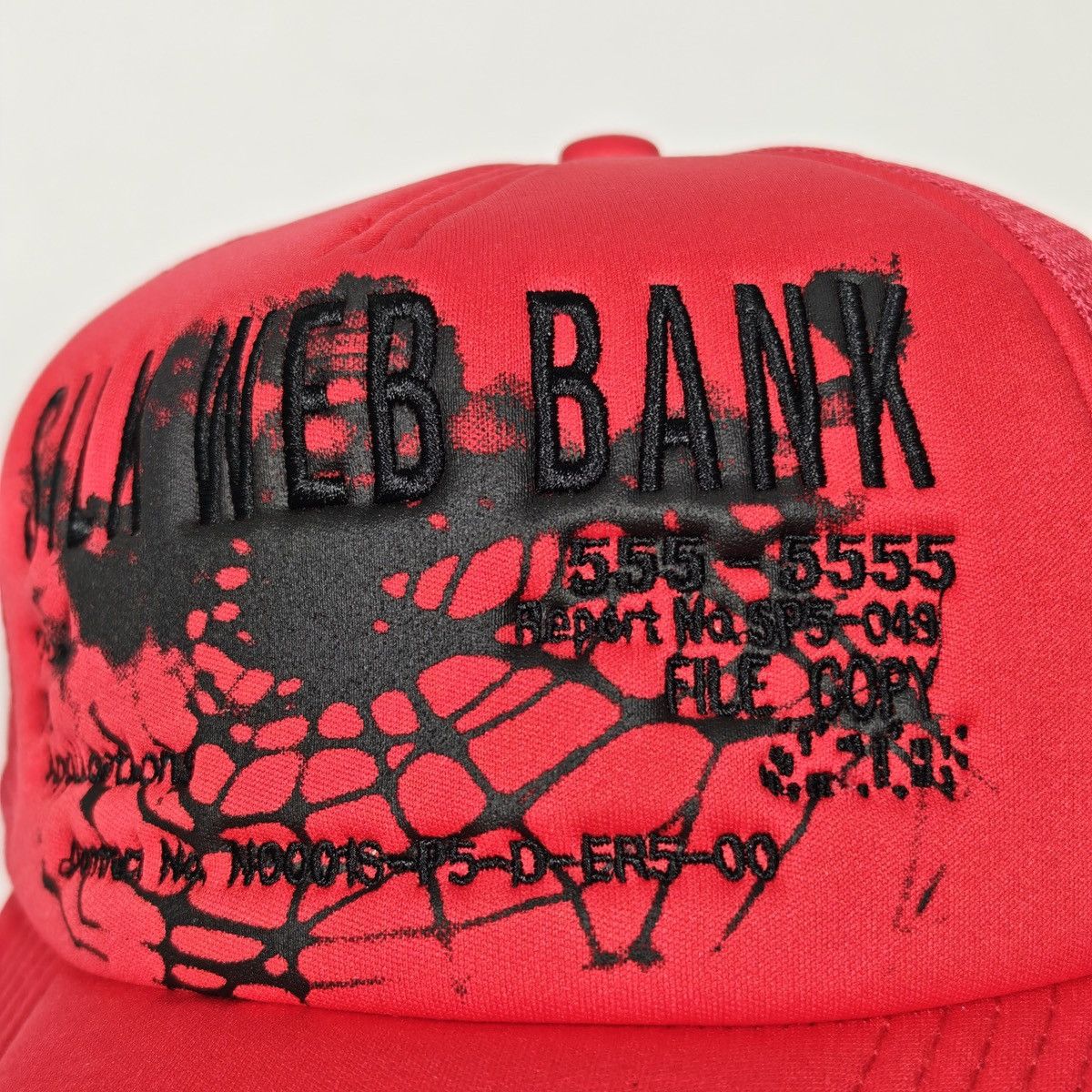 Sp5der Young thug X Sp5der Silk Web bank trucker hat Size ONE SIZE - 3 Thumbnail