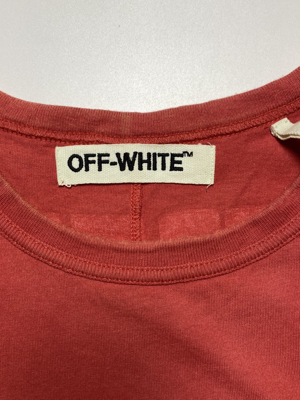 Off-White Off-White - OG Brushed Diagonal T-Shirt Size US M / EU 48-50 / 2 - 13 Thumbnail