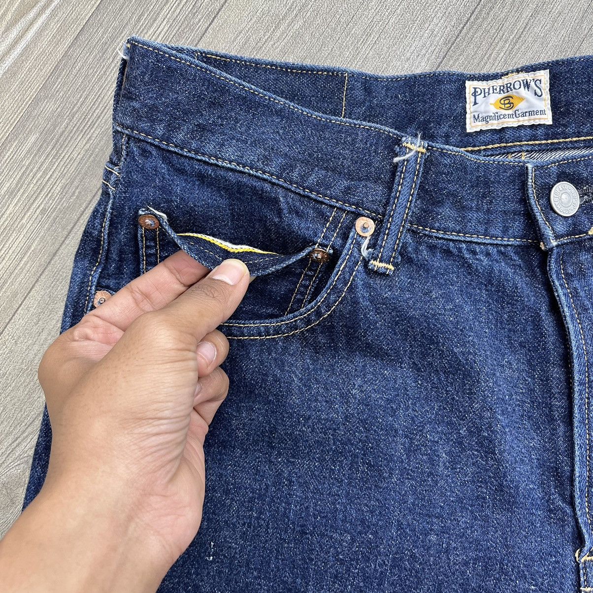 Pherrow's Vintage Pherrows 441 Japan Indigo Selvedge Jeans Straight Size US 31 - 10 Thumbnail