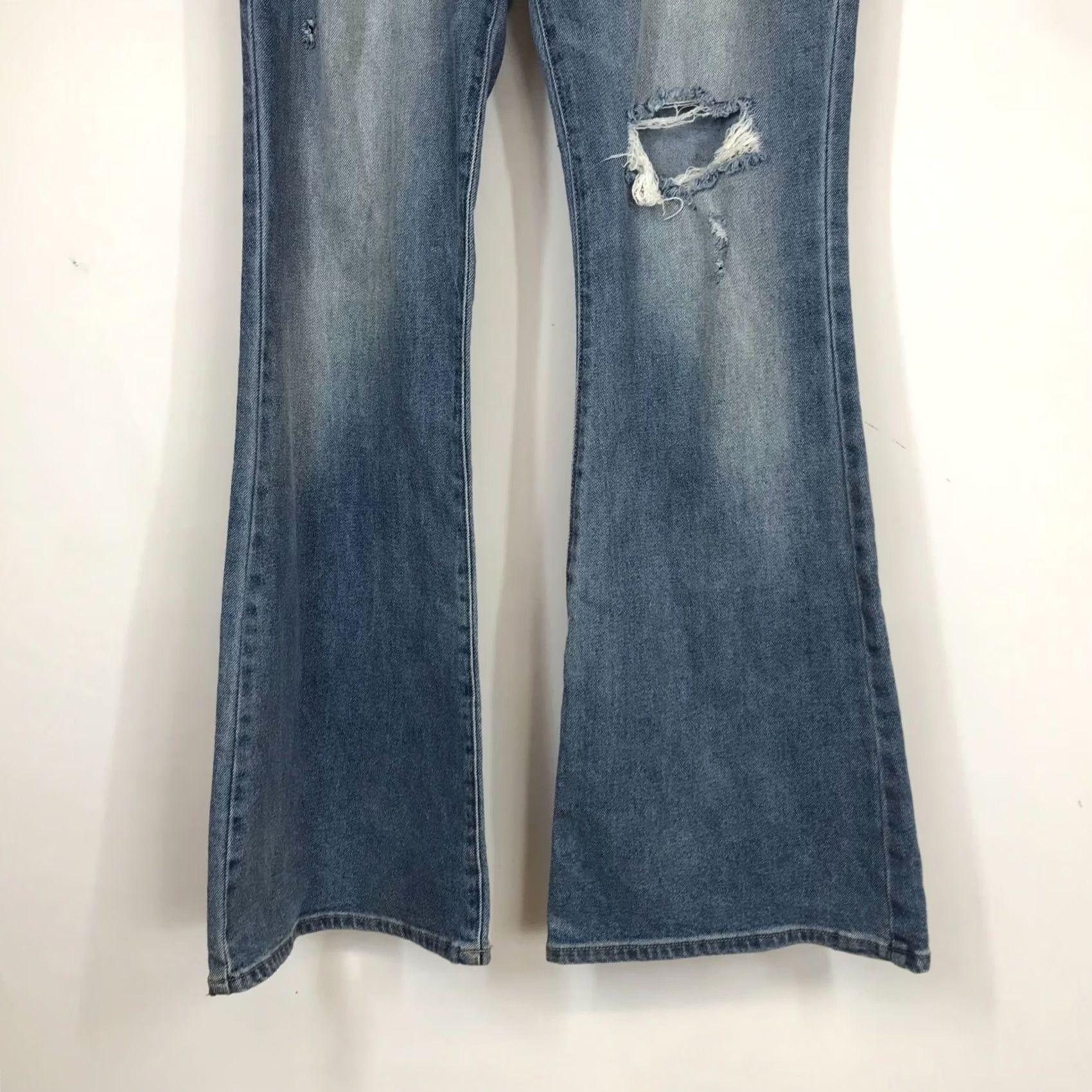 Vintage ALTAR'D STATE FLARE JEANS Blue Denim Cotton Blend Womens 30/11 Size 30" / US 8 / IT 44 - 3 Thumbnail