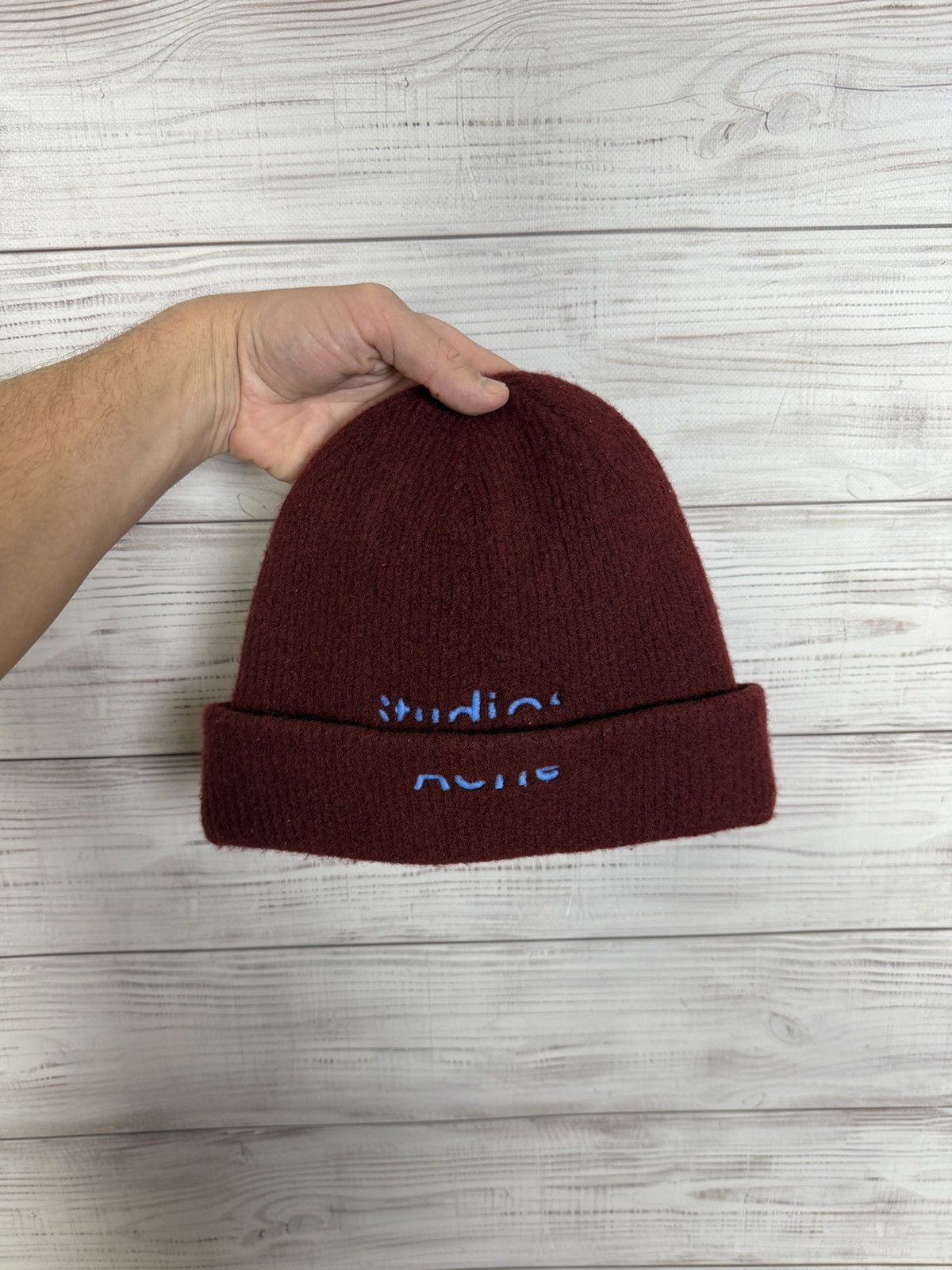 Acne Studios Acne Studios Beanie Hat Wool Size ONE SIZE - 1 Thumbnail
