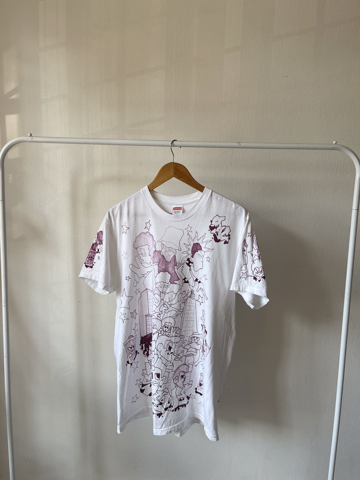 Supreme 2023 Supreme Downtown Tee Size US L / EU 52-54 / 3 - 2 Thumbnail