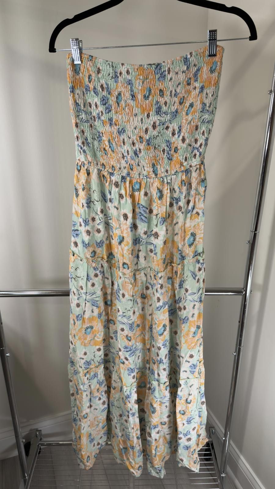 Designer ZESICA Women's Floral Maxi Dress - Size M Size M / US 6-8 / IT 42-44 - 1 Thumbnail