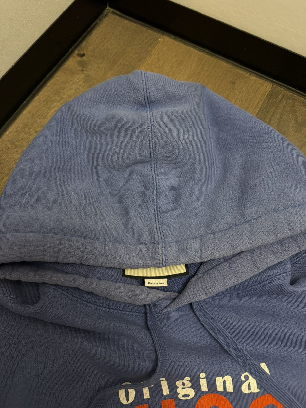 Gucci Gucci Blue Logo Hoodie Size US S / EU 44-46 / 1 - 5 Thumbnail