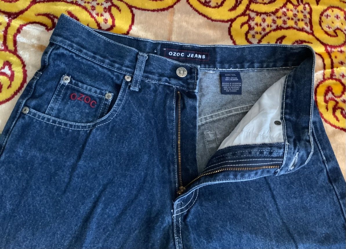 Other Y2K OZOC Jeans Baggy Blue Denim Jeans Sz 30x31 Size US 30 / EU 46 - 5 Thumbnail