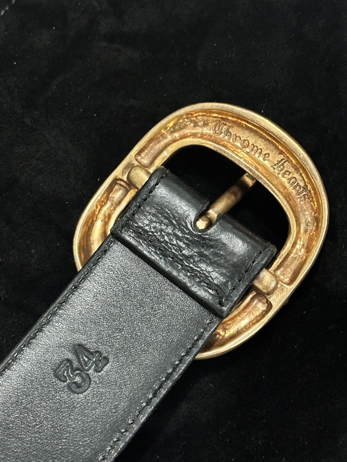 Chrome Hearts RARE CHROME HEARTS BRONZE GUNSLIGNER size 34 like new Size 34 - 10 Thumbnail