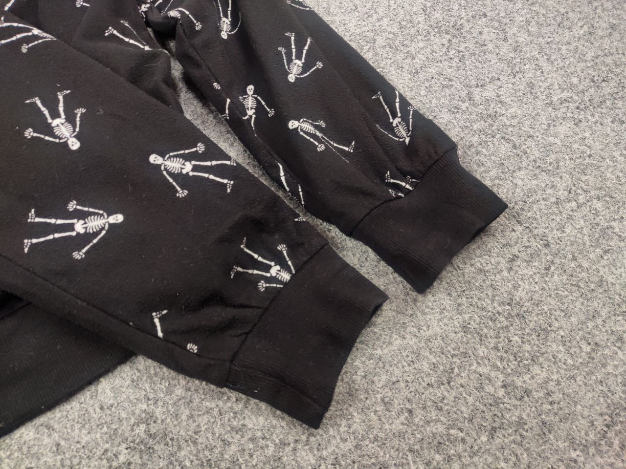 If Six Was Nine Vtg Japan Fleece Sweatshirt Skeleton Le Grande Bleu L.G.B. Size US M / EU 48-50 / 2 - 9 Thumbnail