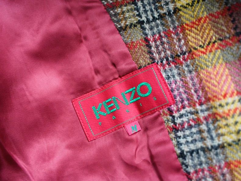 Kenzo KENZO Vintage plaid jacket Size XS / US 0-2 / IT 36-38 - 7 Thumbnail