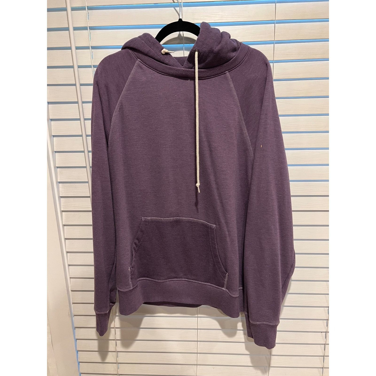 Homage Homage Fleece Lined Purple Pullover Hoodie Sweatshirt Mens X Size US XL / EU 56 / 4 - 1 Thumbnail