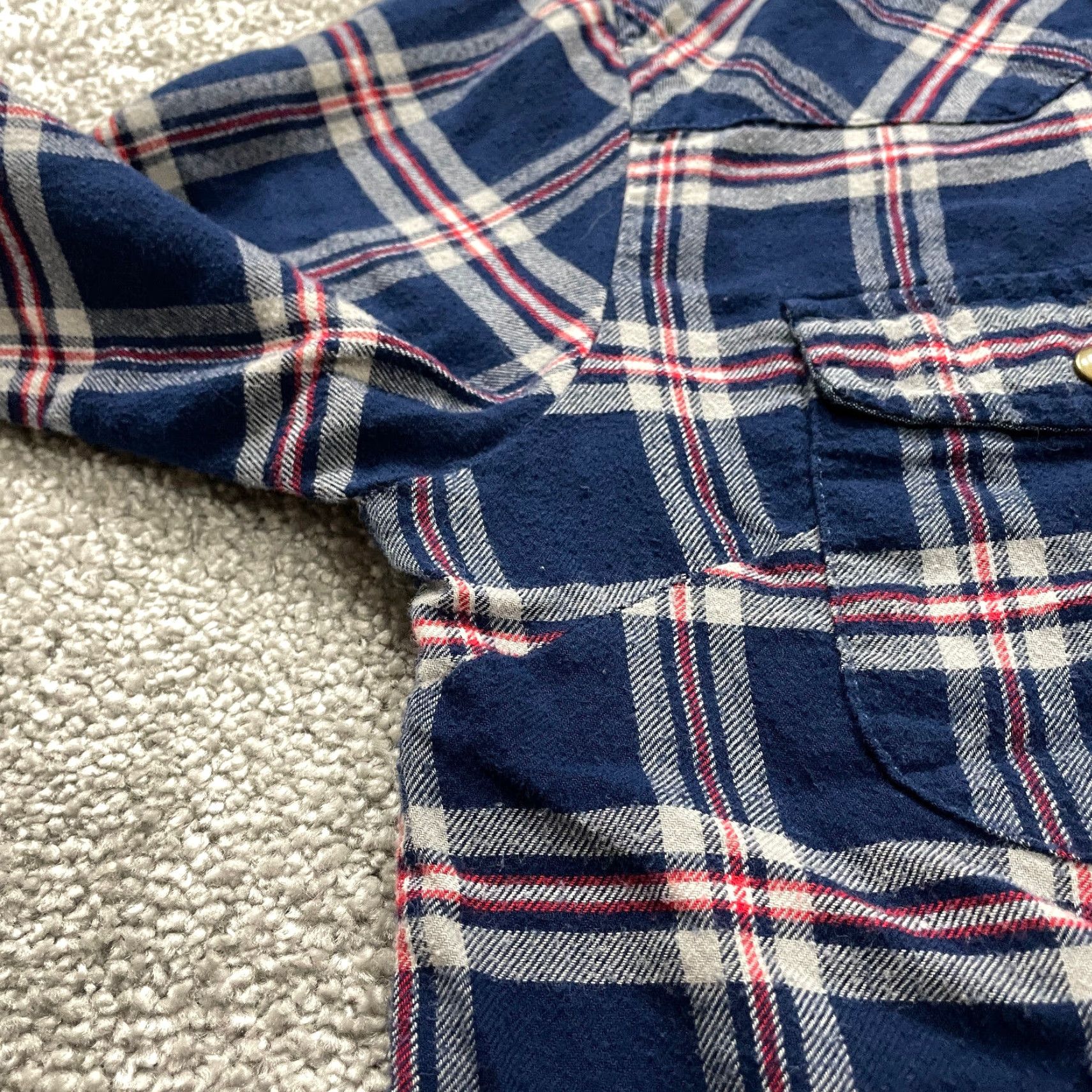 Vintage VINTAGE JACHS Girlfriend Shirt Womens Medium Flannel Plaid Casual Long Sleeve Fall Spring Summer Women Size M / US 6-8 / IT 42-44 - 4 Thumbnail