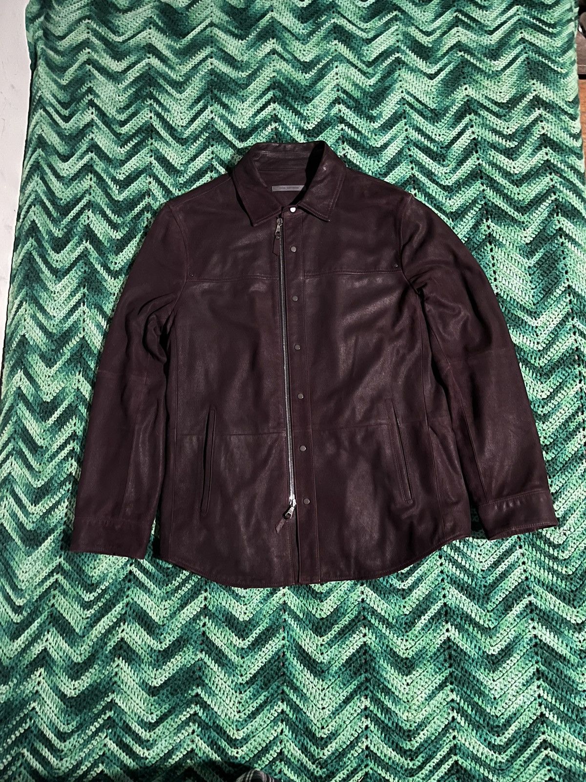 image of John Varvatos Jacket in Burgandy, Men's (Size Medium)