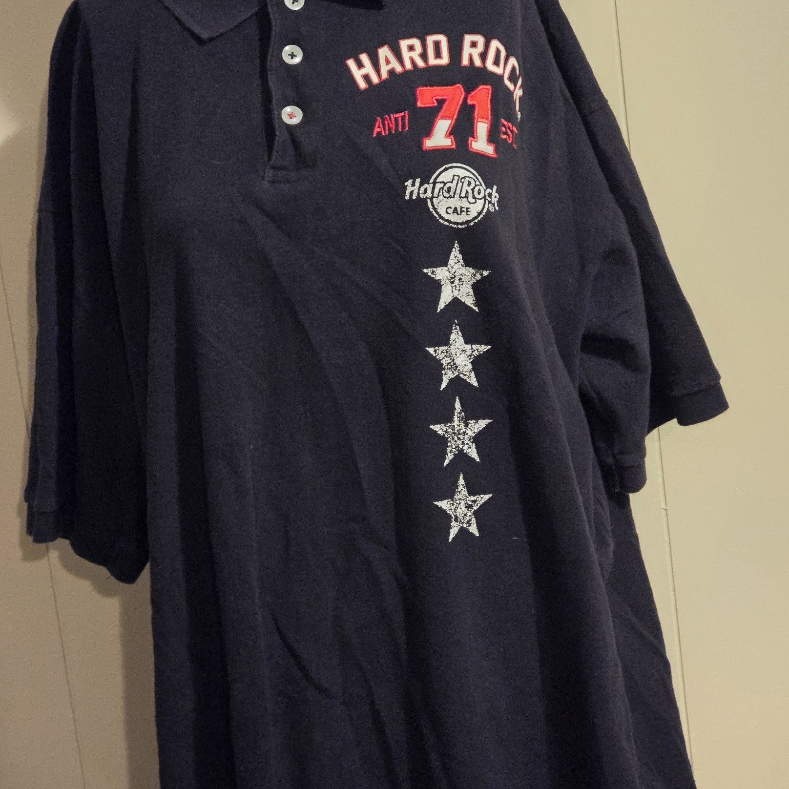 Hard Rock Cafe Hard Rock Cafe Polo Shirt Size US XL / EU 56 / 4 - 2 Thumbnail
