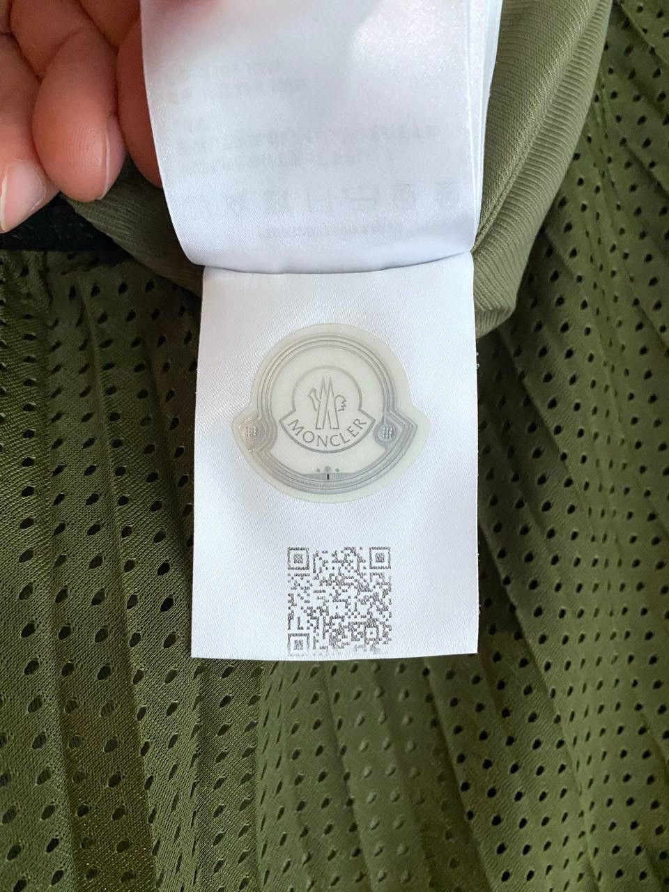 Designer × Moncler Moncler Gonna Pleated Midi Green Skirt, Size 44 Size 34" / US 12 / IT 48 - 22 Thumbnail