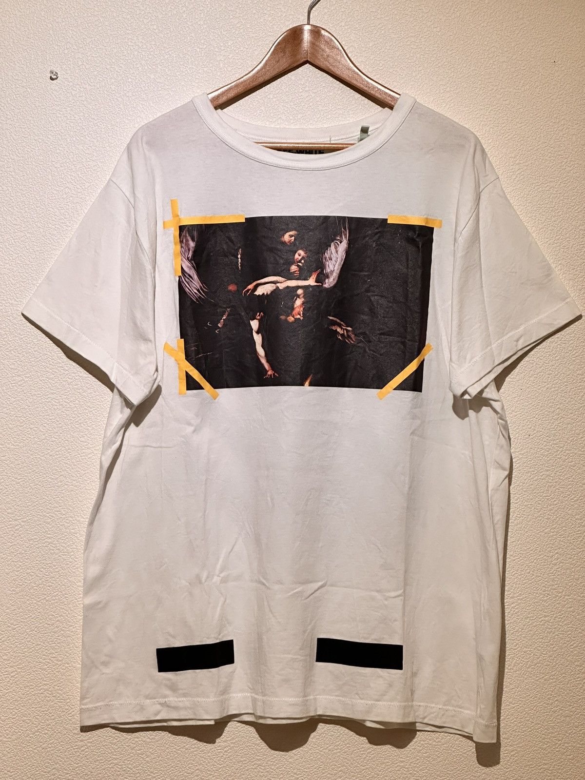 Off-White Caravaggio Tee Size US L / EU 52-54 / 3 - 1 Thumbnail
