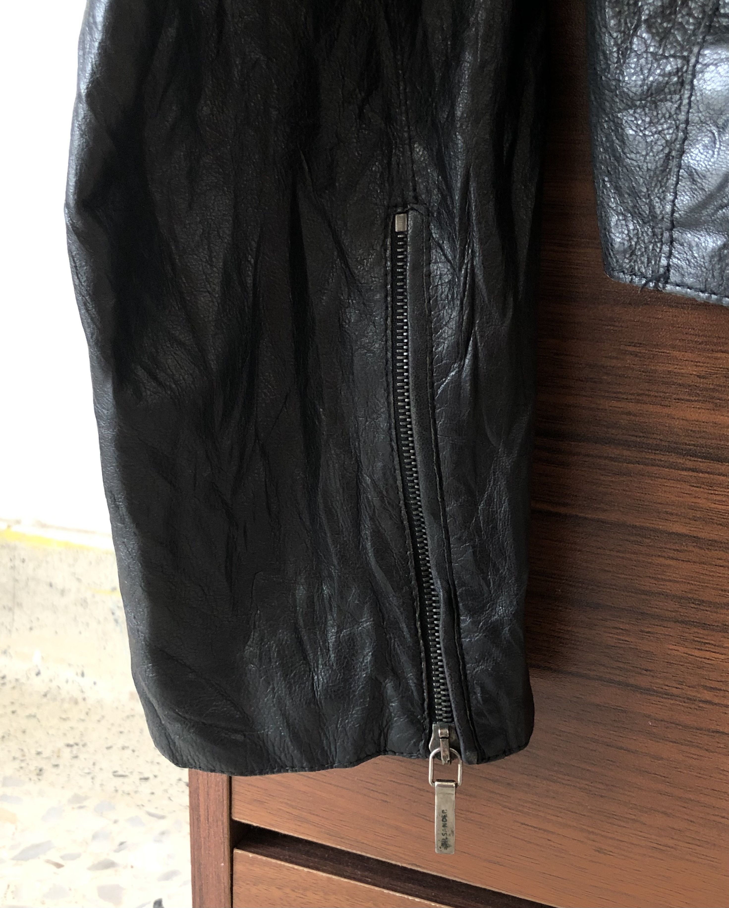 Jil Sander RARE🔥SS06 JIL SANDER BY RAF SIMONS BIKER LAMBSKIN Size S / US 4 / IT 40 - 12 Thumbnail