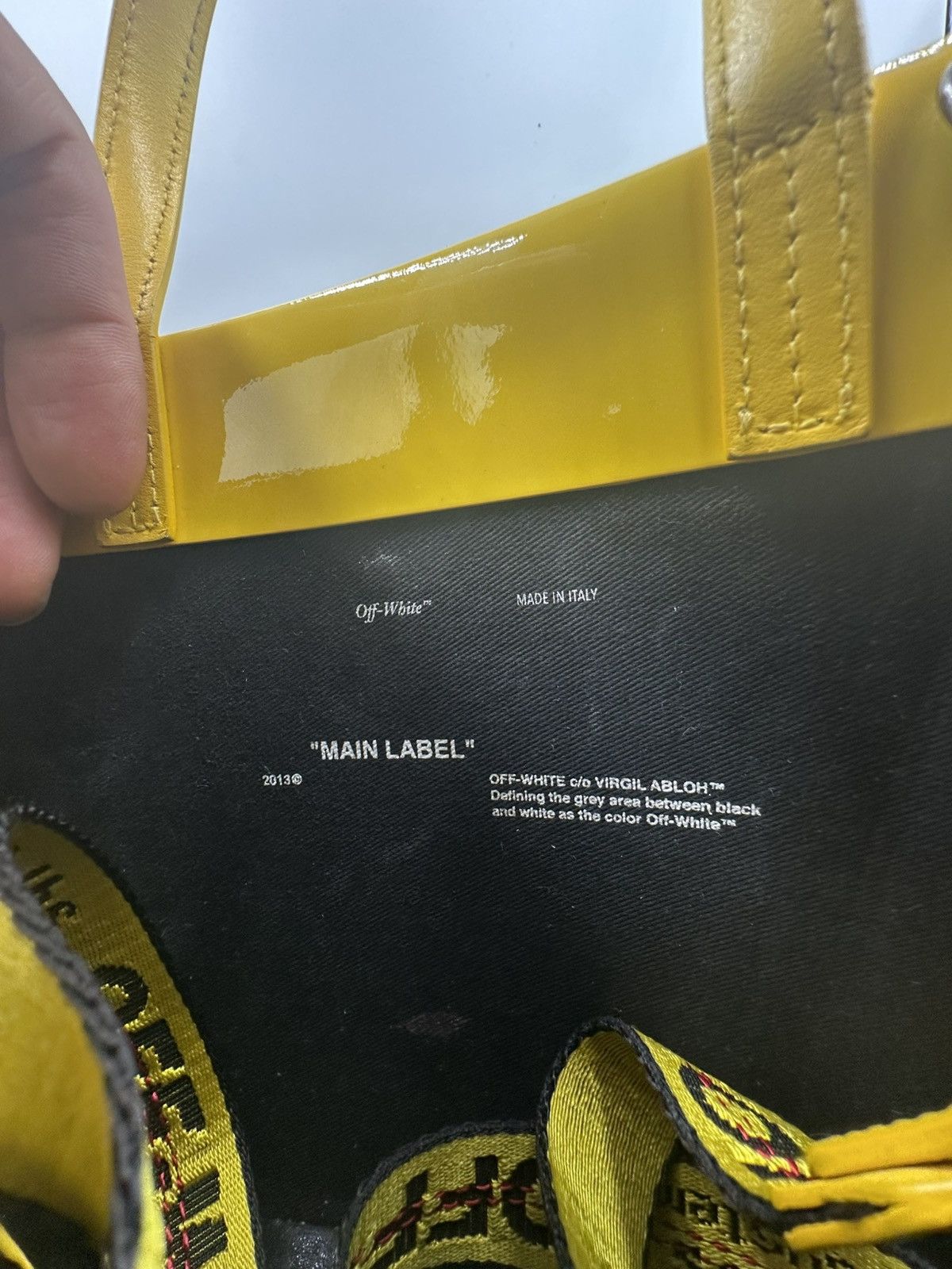 Off-White OFF WHITE HANDLE BAG Size ONE SIZE - 6 Thumbnail