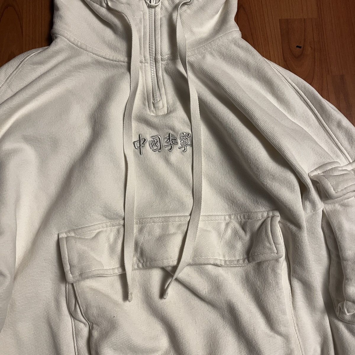 Other Vintage Lin-Ning Multi Pocket Hoodie Size XL Avant Garde Size US XL / EU 56 / 4 - 4 Thumbnail