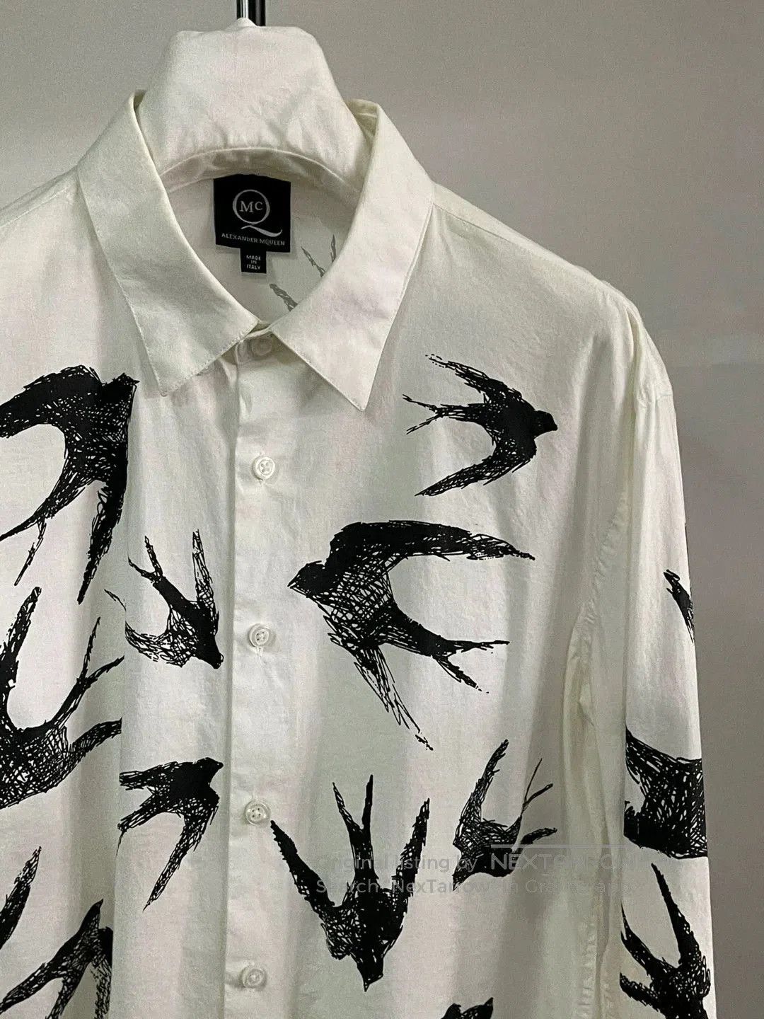 McQ Alexander McQueen Alexander McQueen Swallow Shirt Jacket. Size US M / EU 48-50 / 2 - 6 Thumbnail