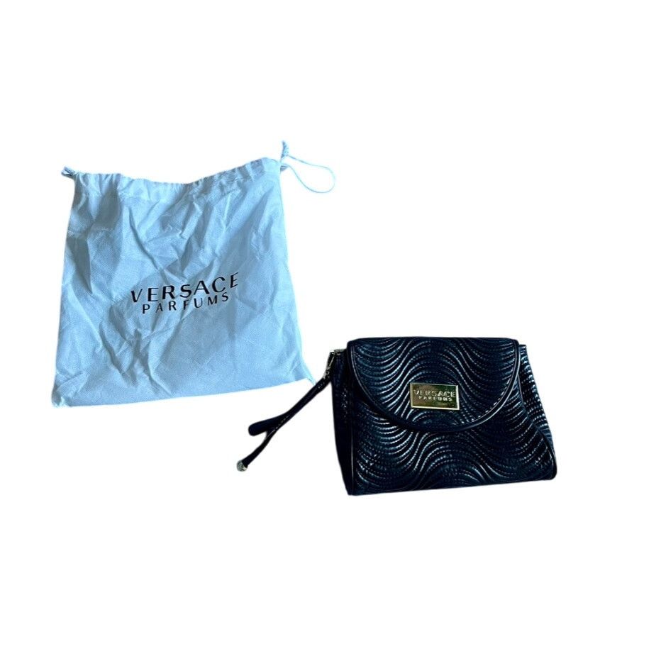 Versace Versace Magnetic Clasp Clutch Cosmetic Bag Parfum Size 26 - 2 Thumbnail