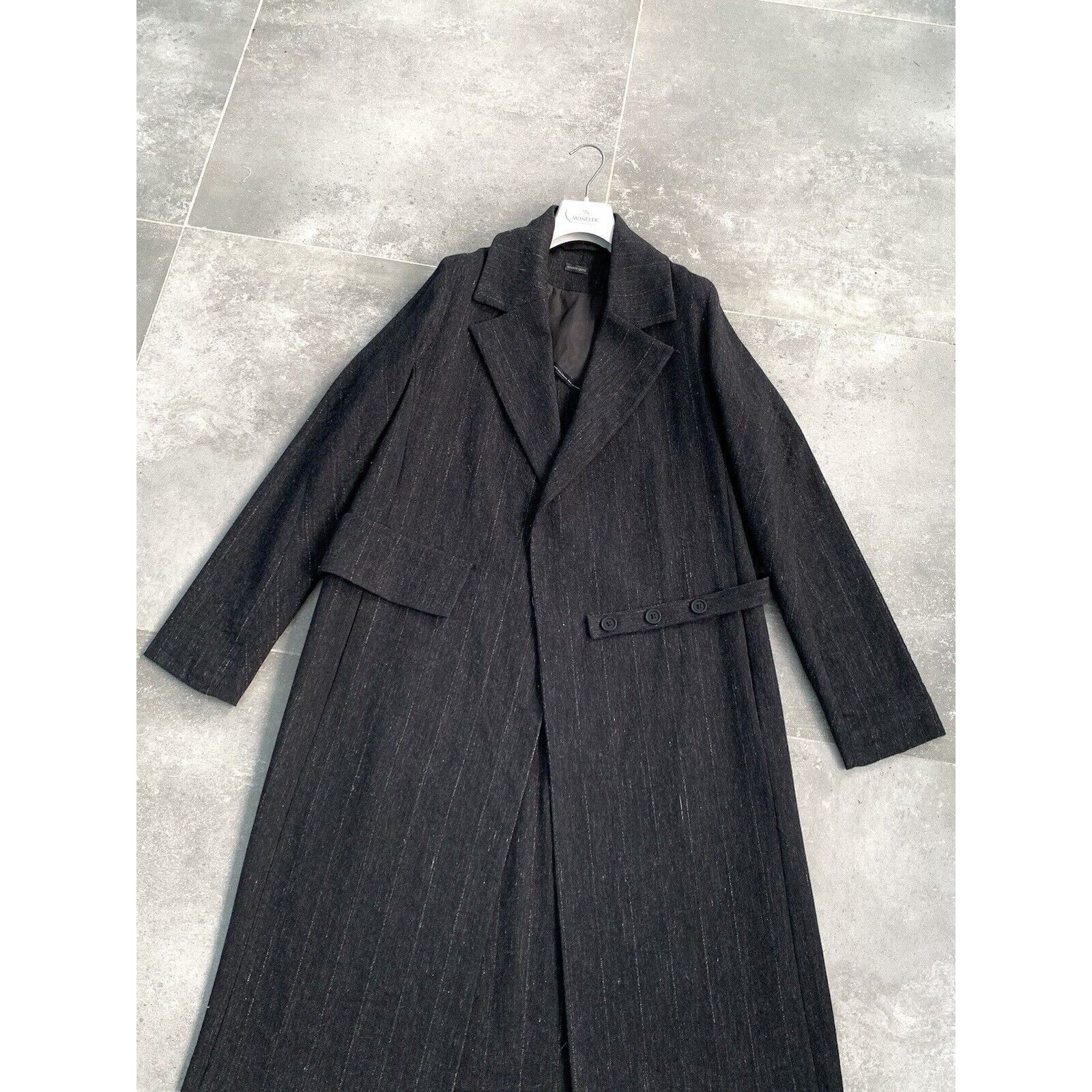 Annette Gortz × Designer Women's ANNETTE GORTZ LINEN Trench Coat Jacket EU 38 UK 10 Size M / US 6-8 / IT 42-44 - 3 Thumbnail