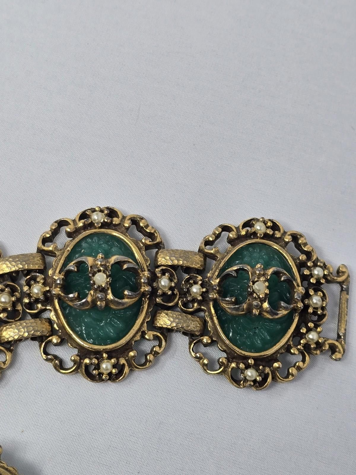 Other Vintage Judy Lee Victorian Revival Bracelet & Earrings Set Size ONE SIZE - 2 Thumbnail