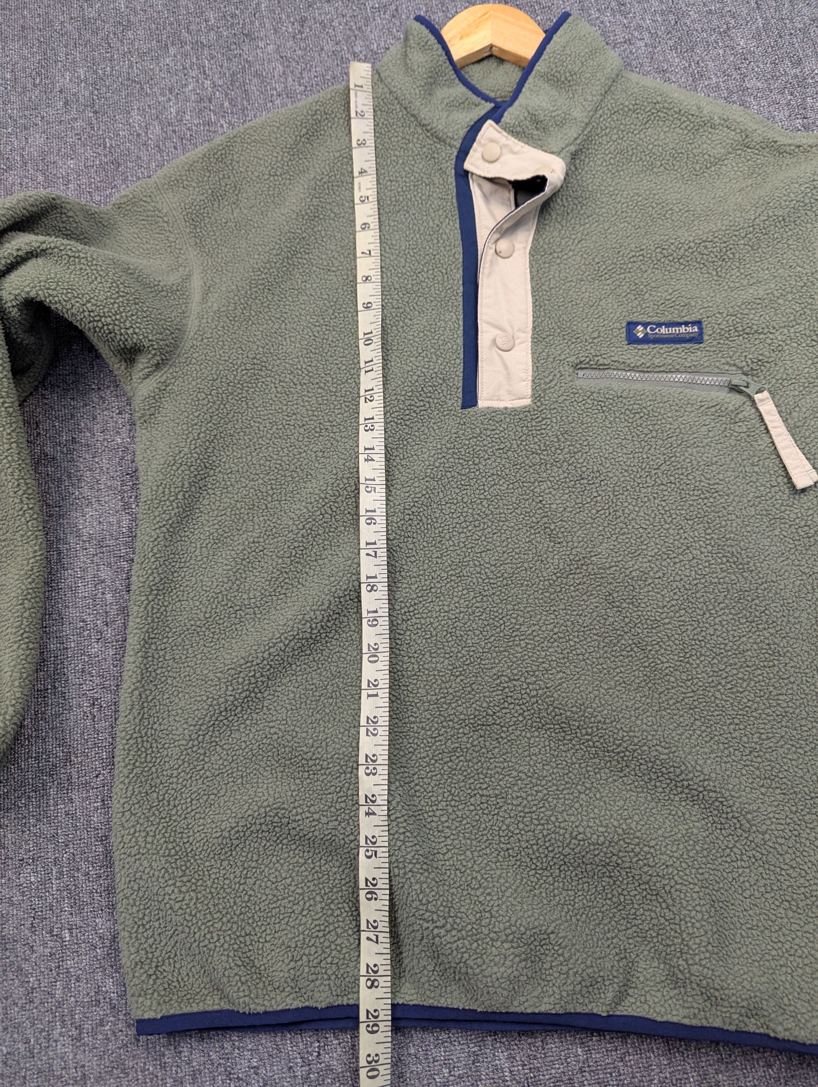 Columbia Vintage 90s Columbia Fleece Pullover Jacket Size US M / EU 48-50 / 2 - 11 Thumbnail