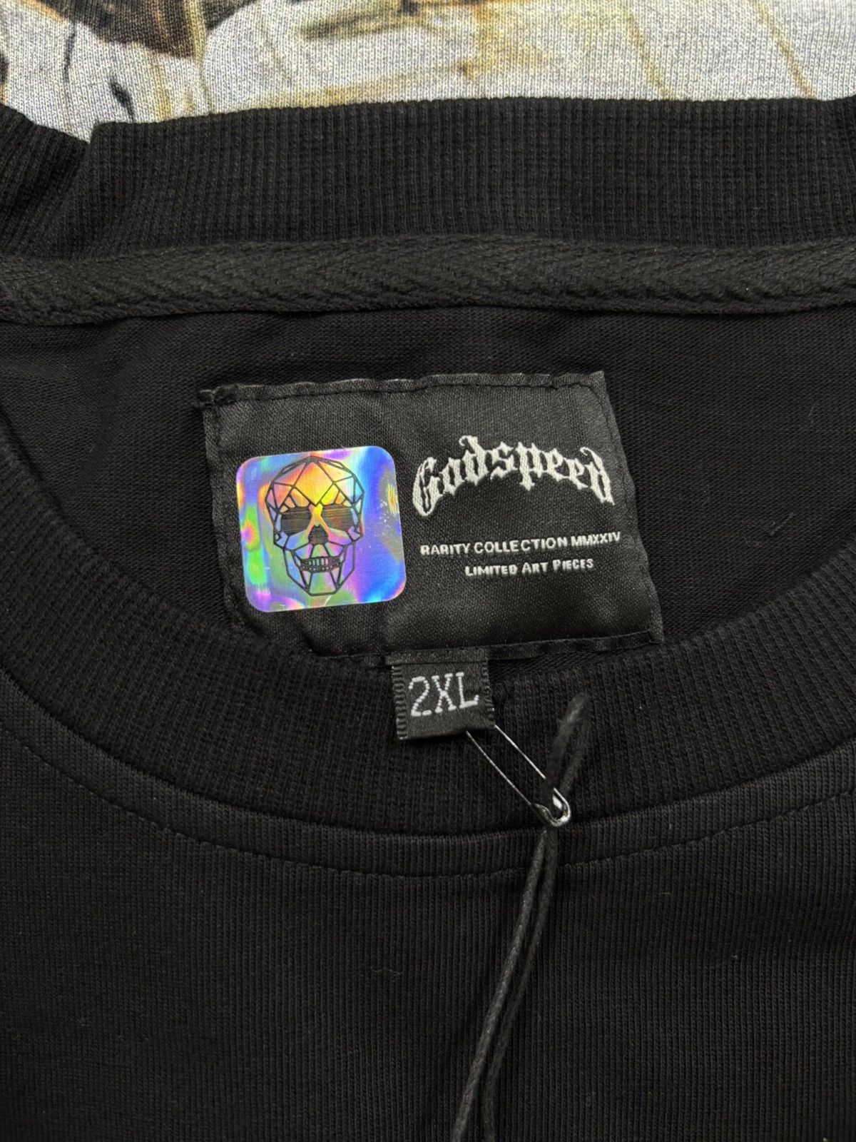 Godspeed Godspeed Strike Out Longsleeve, Black Size US XXL / EU 58 / 5 - 8 Thumbnail