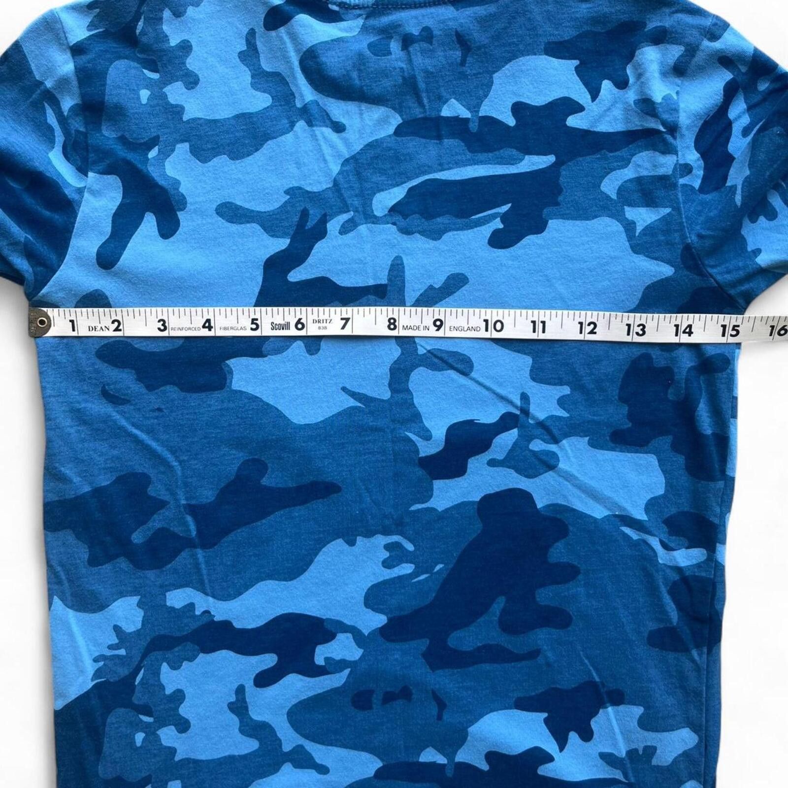 Other Boys Blue Camo Ninja Graphic Cotton T-Shirt Size Size US XXS / EU 40 - 3 Thumbnail