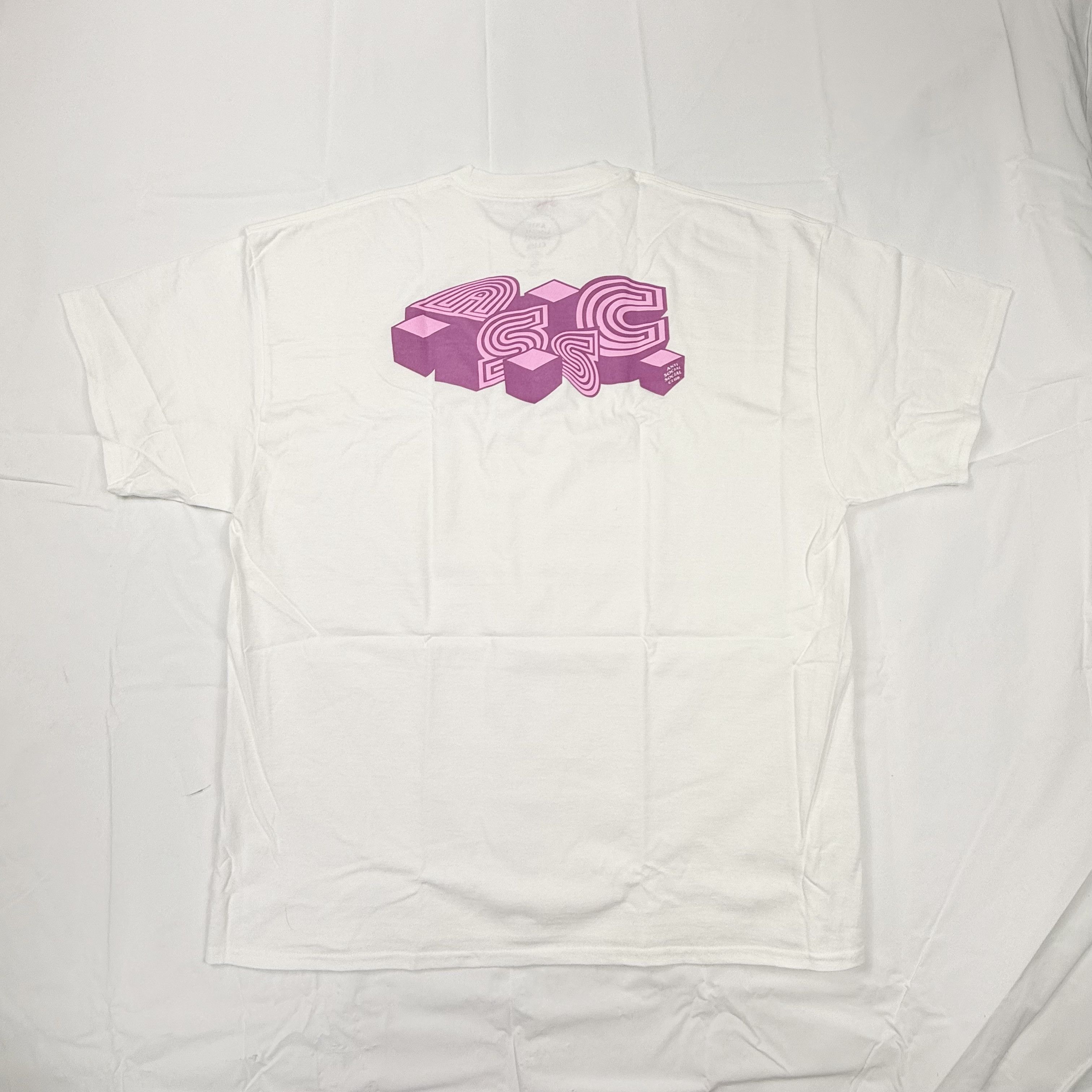 Anti Social Social Club Anti Social Social Club ASSC 3D Block Graphic T-Shirt Mens Size US XXL / EU 58 / 5 - 1 Thumbnail