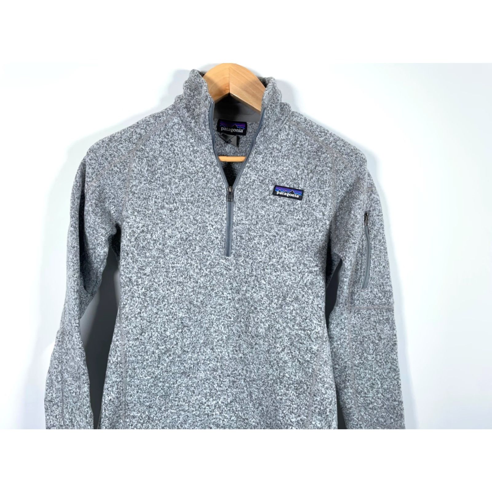 Patagonia Patagonia Better Sweater Women's Small Gray 1/4 Zip Fleece Pullover Jacket Obsolete: No Size S / US 4 / IT 40 - 4 Thumbnail