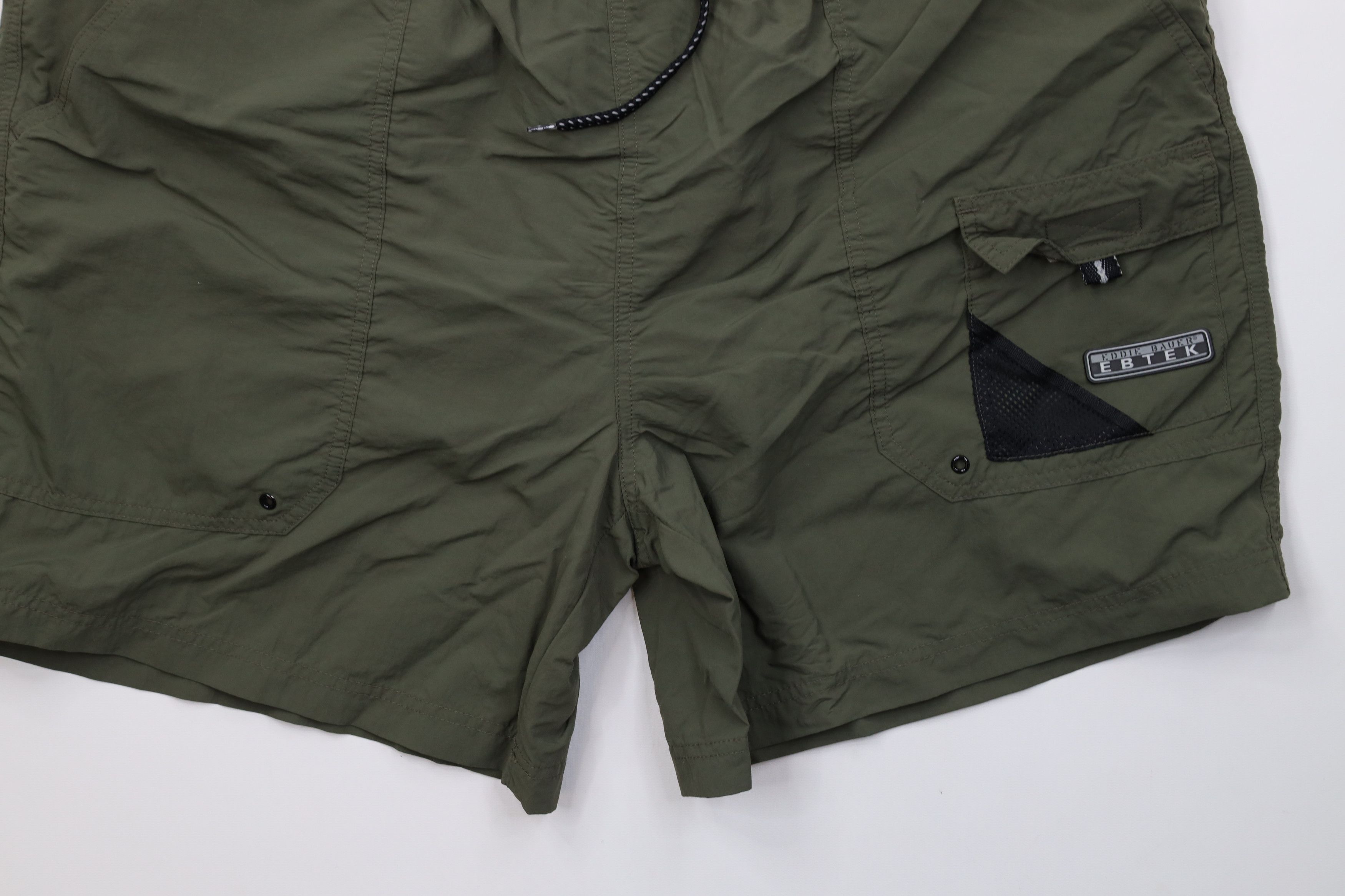 Eddie Bauer Vintage 90s Y2K Eddie Bauer EbTek Hiking Trekking Shorts Size US 38 / EU 54 - 4 Thumbnail