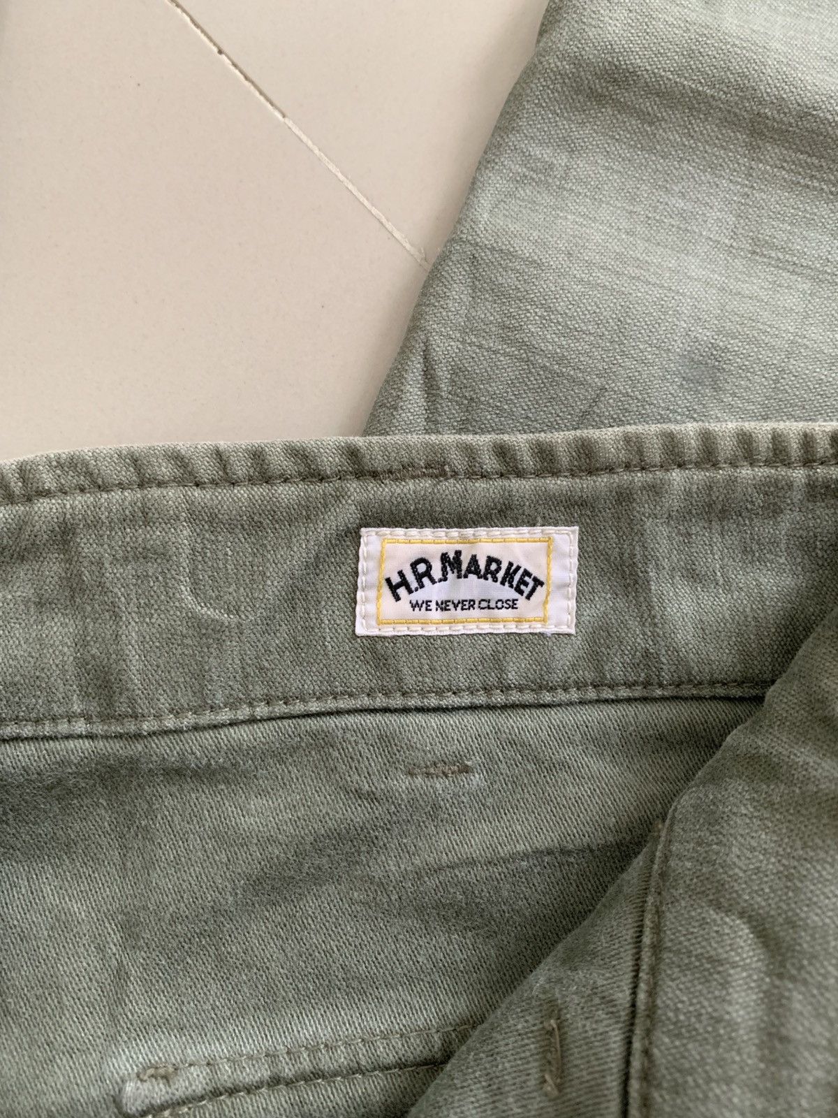 Orslow H.R Market Fatigue Military Sateen OG Trousers Size US 30 / EU 46 - 4 Thumbnail