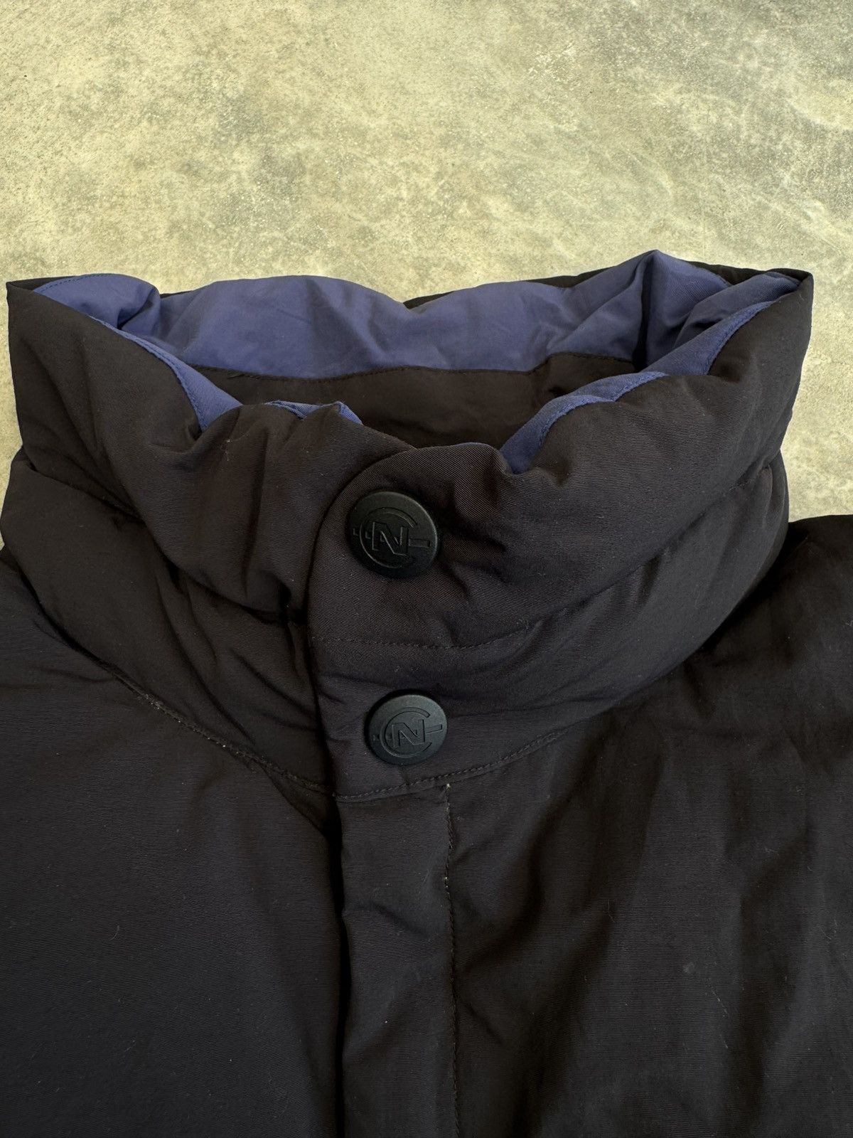 Nautica × Vintage Vintage Nautica Reversible Puffer Jacket Black and Yellow Size US S / EU 44-46 / 1 - 8 Thumbnail